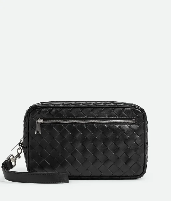 Bottega Veneta Intrecciato Pouch With Wristlet>Women Pouches And Travel Accessories | Pouches And Travel Accessories