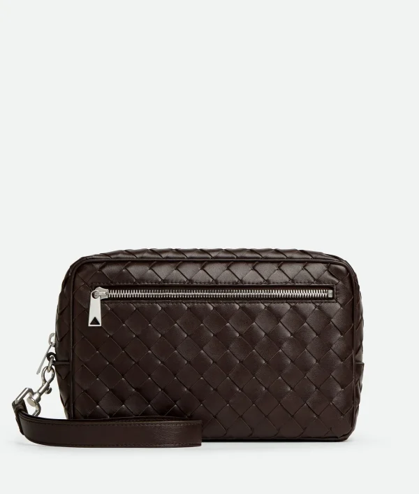 Bottega Veneta Intrecciato Pouch With Wristlet>Women Pouches And Travel Accessories | Pouches And Travel Accessories