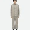 Bottega Veneta Intrecciato Relaxed Leather Shirt> Shirts | Leather