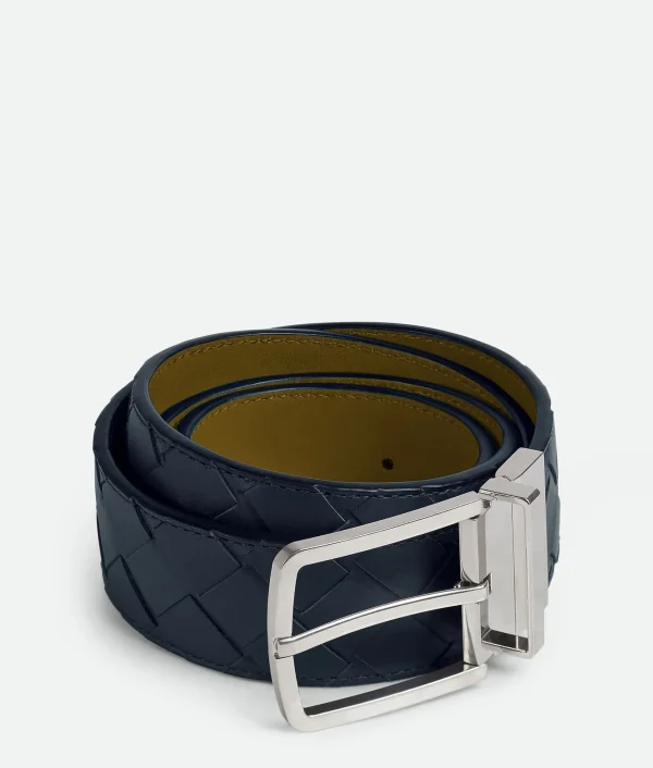 Bottega Veneta Intrecciato Reversible Belt> Belts