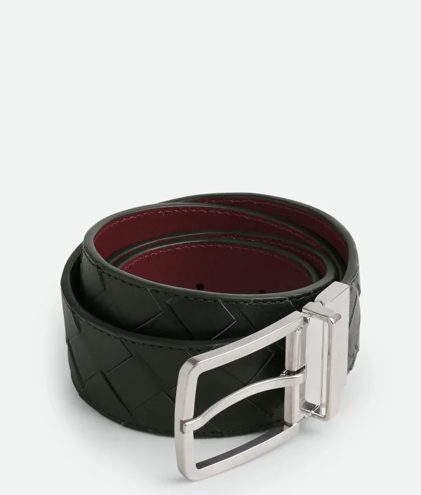 Bottega Veneta Intrecciato Reversible Belt> Belts