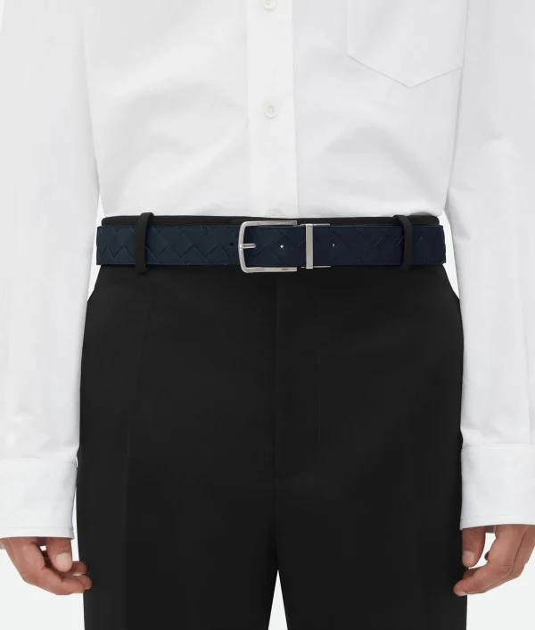 Bottega Veneta Intrecciato Reversible Belt> Belts