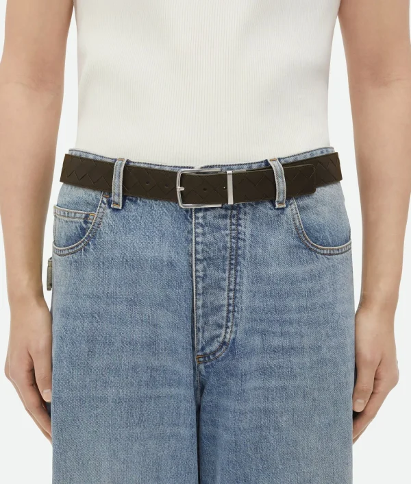 Bottega Veneta Intrecciato Reversible Belt> Belts