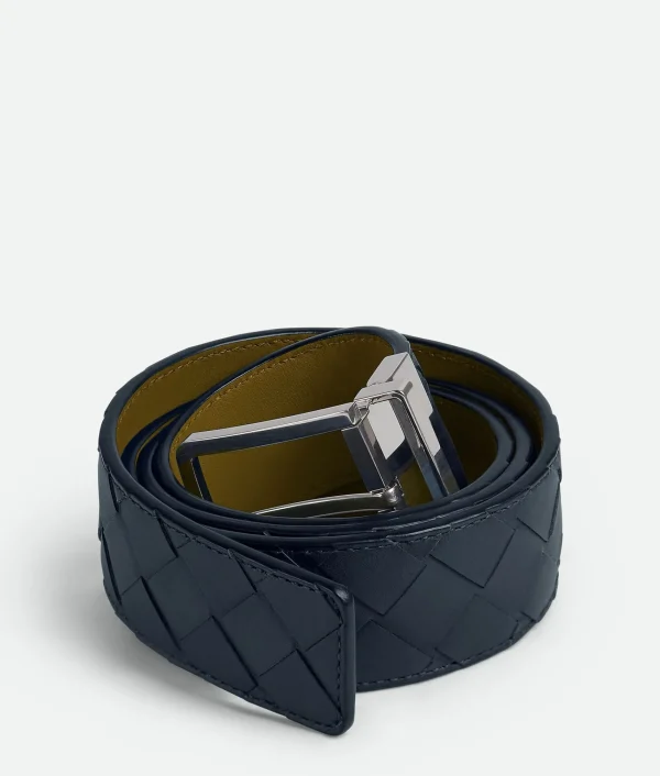 Bottega Veneta Intrecciato Reversible Belt> Belts