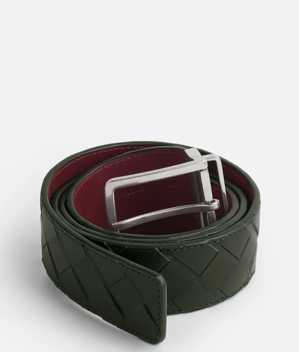 Bottega Veneta Intrecciato Reversible Belt> Belts