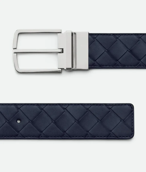 Bottega Veneta Intrecciato Reversible Belt> Belts