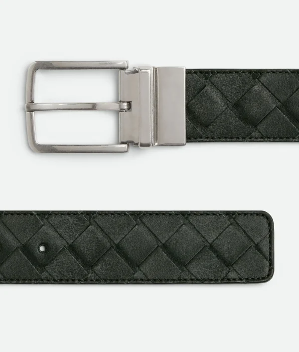 Bottega Veneta Intrecciato Reversible Belt> Belts