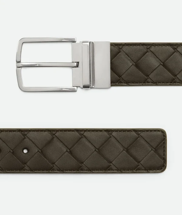 Bottega Veneta Intrecciato Reversible Belt> Belts