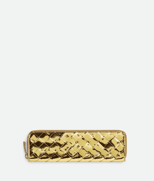 Bottega Veneta Intrecciato Slim Pencil Case>Women Pouches