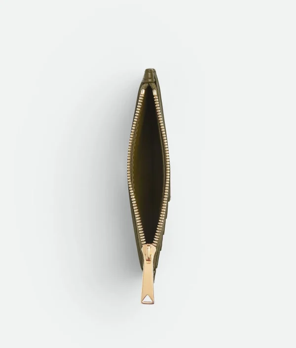 Bottega Veneta Intrecciato Slim Zipped Card Case>Women Card Cases