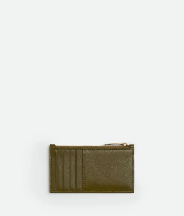 Bottega Veneta Intrecciato Slim Zipped Card Case>Women Card Cases