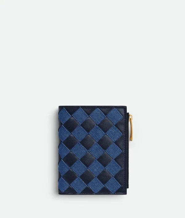 Bottega Veneta Intrecciato Small Bi-Fold Wallet>Women Small Wallets