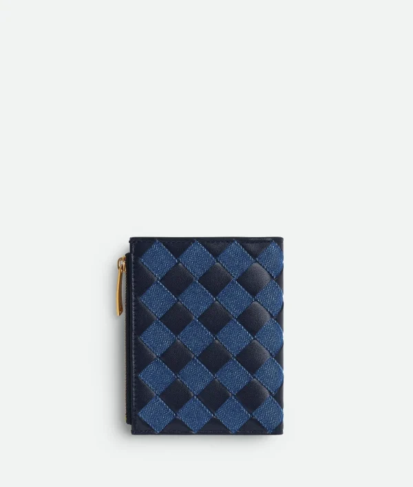 Bottega Veneta Intrecciato Small Bi-Fold Wallet>Women Small Wallets