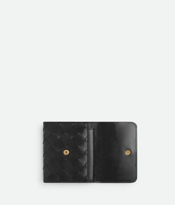 Bottega Veneta Intrecciato Tri-Fold Wallet>Women Small Wallets