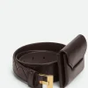 Bottega Veneta Intrecciato Watch Pocket Belt>Women Belts