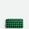 Bottega Veneta Intrecciato Zip Around Wallet> Long Wallets