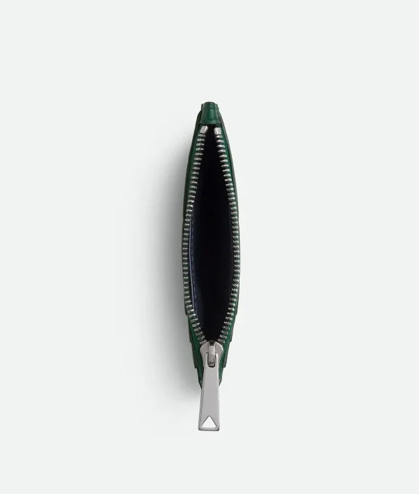 Bottega Veneta Intrecciato Zippered Card Case> Card Cases