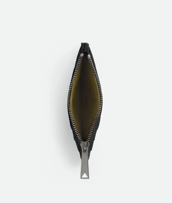 Bottega Veneta Intrecciato Zippered Card Case> Card Cases
