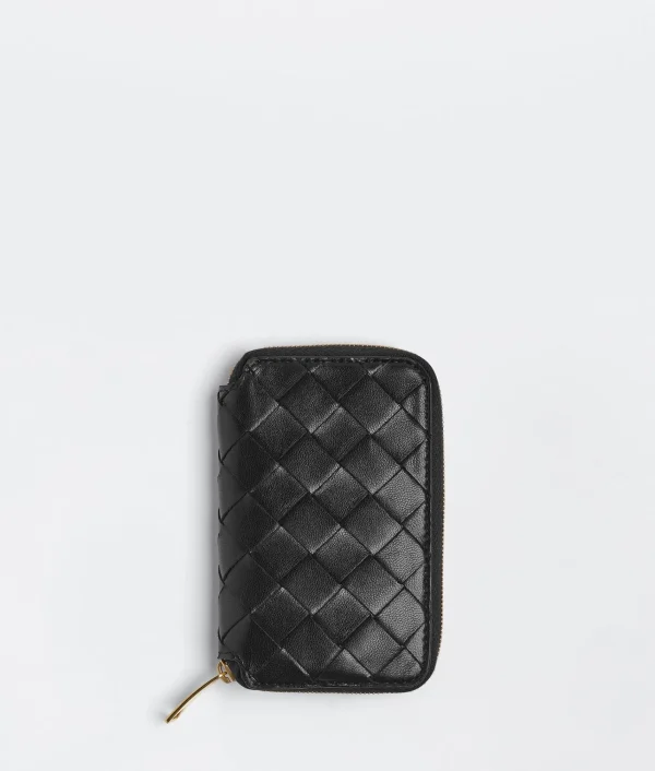 Bottega Veneta Intrecciato Zippered Key Case>Women Key Rings