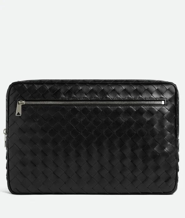 Bottega Veneta Intrecciato Zippered Laptop Sleeve>Women Pouches | Pouches And Travel Accessories