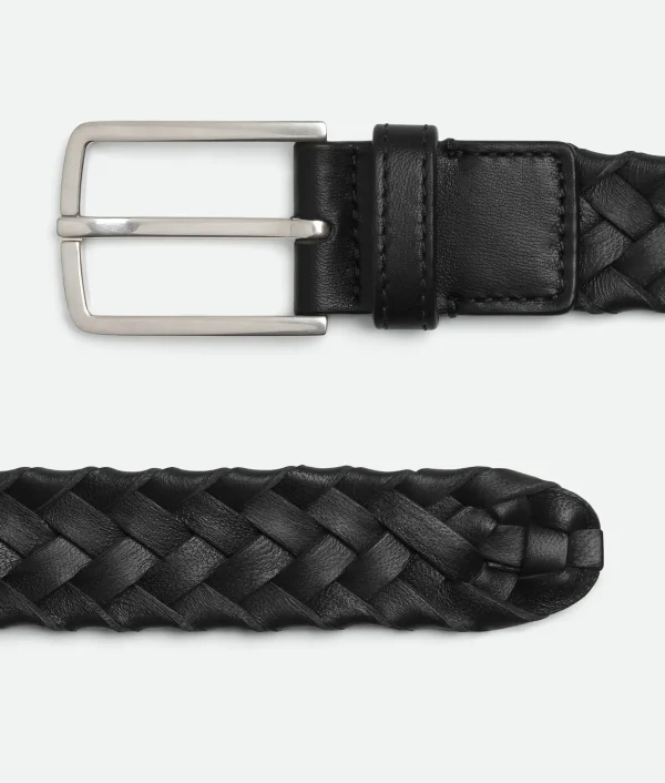 Bottega Veneta Intreccio Cabat Belt> Belts