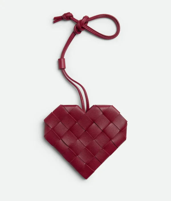 Bottega Veneta Intreccio Heart Pouch> Pouches