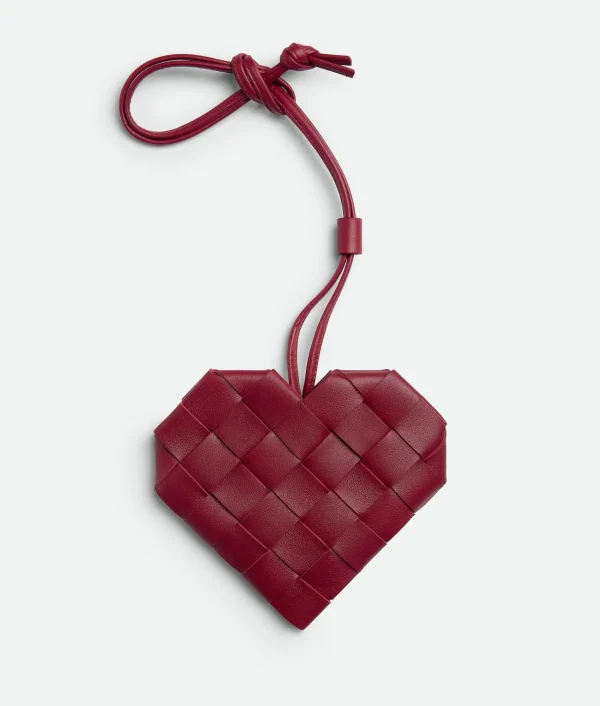 Bottega Veneta Intreccio Heart Pouch> Pouches