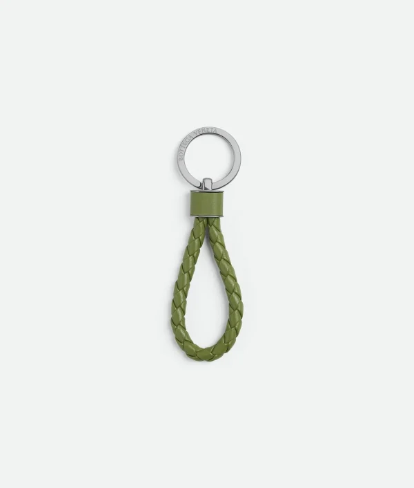 Bottega Veneta Intreccio Key Ring> Key Rings