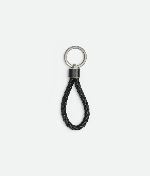 Bottega Veneta Intreccio Key Ring> Key Rings