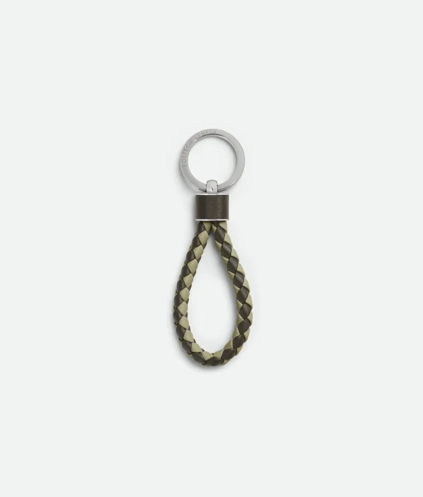 Bottega Veneta Intreccio Key Ring> Key Rings