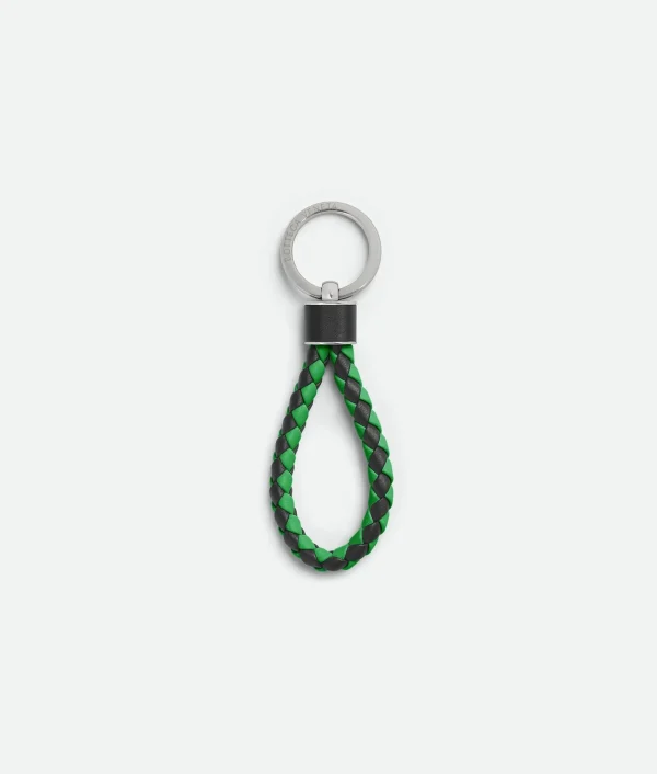 Bottega Veneta Intreccio Key Ring> Key Rings