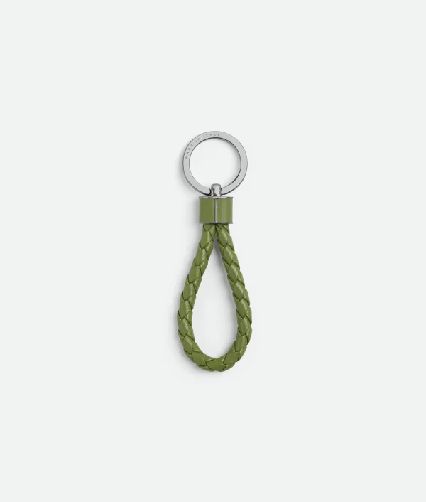 Bottega Veneta Intreccio Key Ring> Key Rings