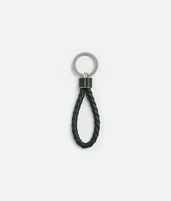 Bottega Veneta Intreccio Key Ring> Key Rings