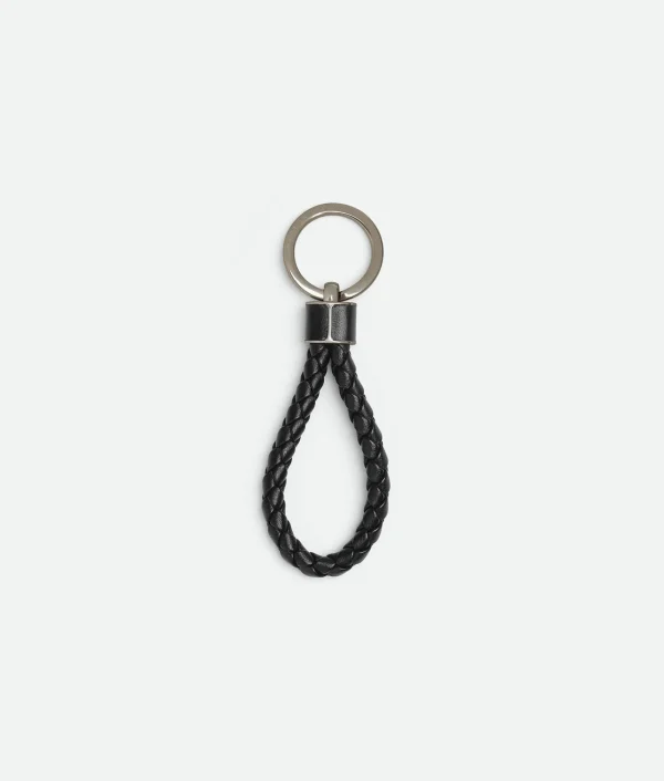 Bottega Veneta Intreccio Key Ring> Key Rings
