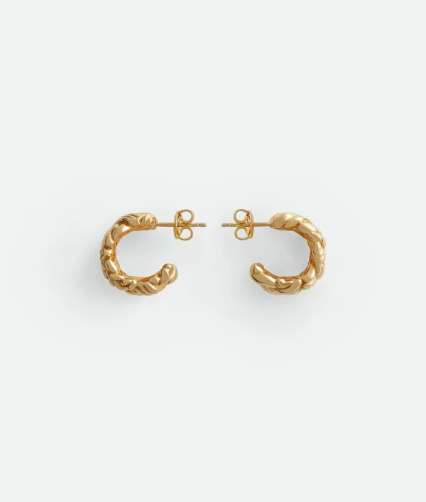 Bottega Veneta Intreccio Large Earrings>Women Earrings