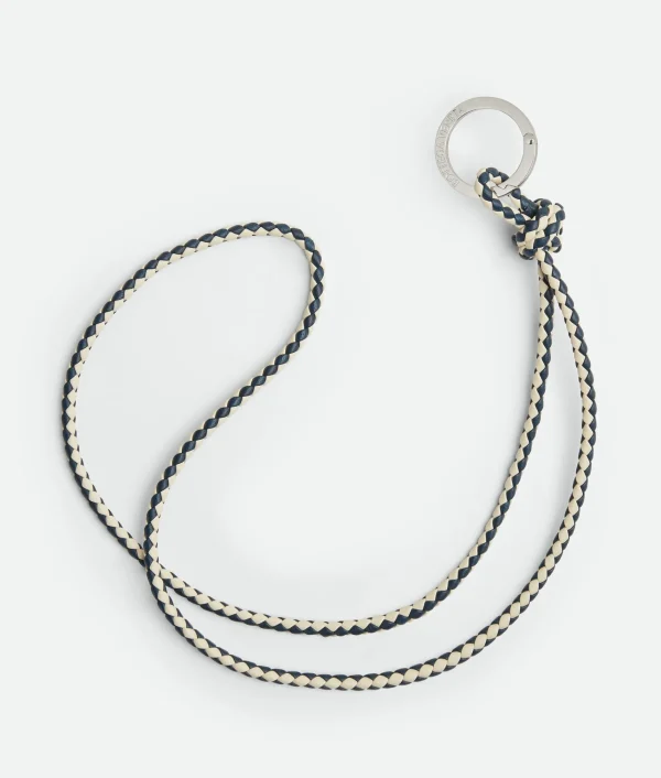 Bottega Veneta Intreccio Long Key Ring> Key Rings