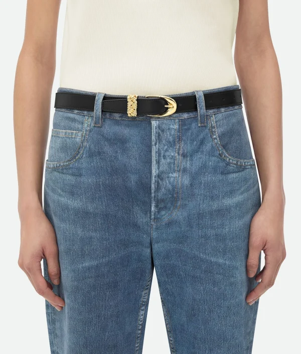 Bottega Veneta Intreccio Loop Belt>Women Belts
