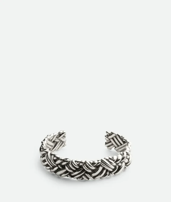 Bottega Veneta Intreccio Medium Cuff Bracelet> Bracelets