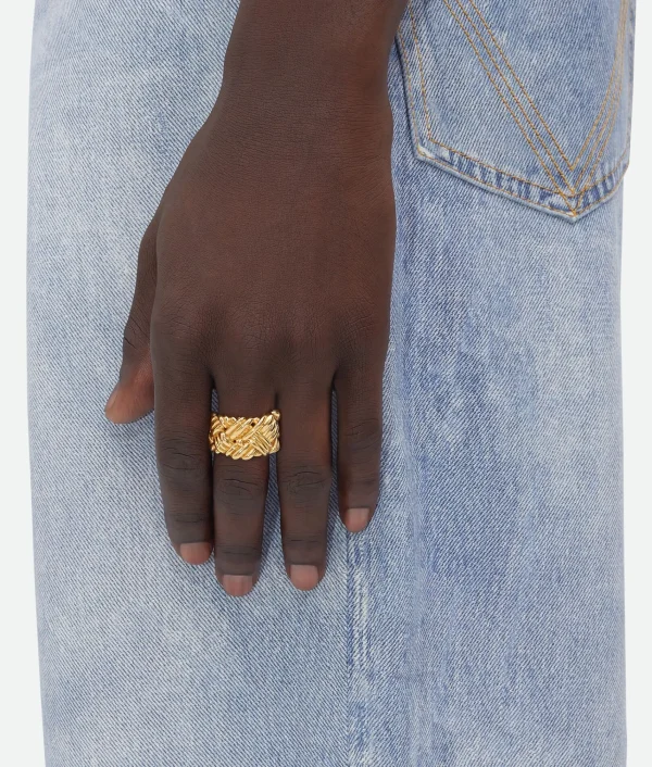 Bottega Veneta Intreccio Ring>Women Rings