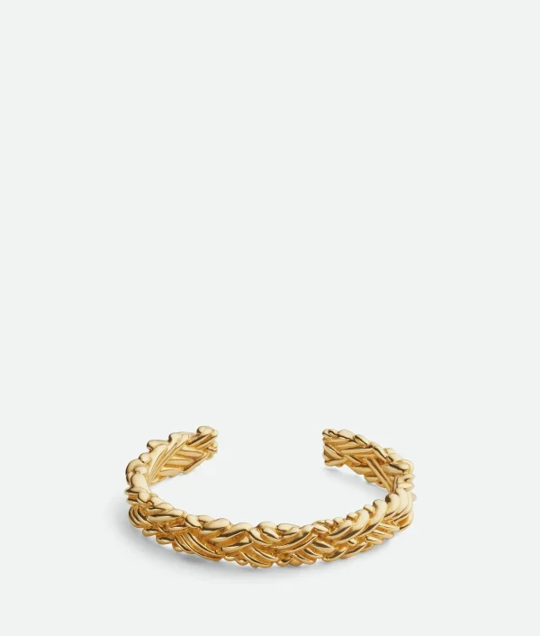 Bottega Veneta Intreccio Thin Cuff Bracelet>Women Bracelets