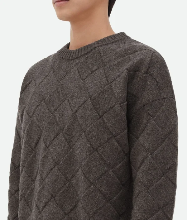 Bottega Veneta Intreccio Wool Jumper> Knitwear