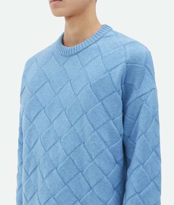 Bottega Veneta Intreccio Wool Jumper> Knitwear