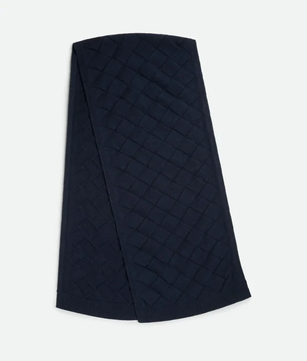 Bottega Veneta Intreccio Wool Scarf>Women Scarves And Ties | Scarves