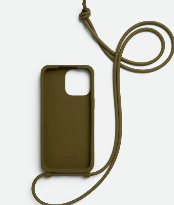 Bottega Veneta IPhone 15 Pro Max Case With Strap> Tech