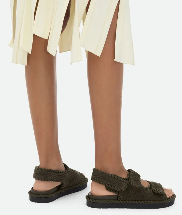 Bottega Veneta Jack Flat Sandal>Women Flats