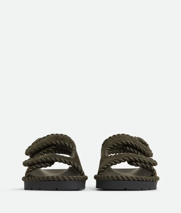 Bottega Veneta Jack Flat Sandal>Women Flats