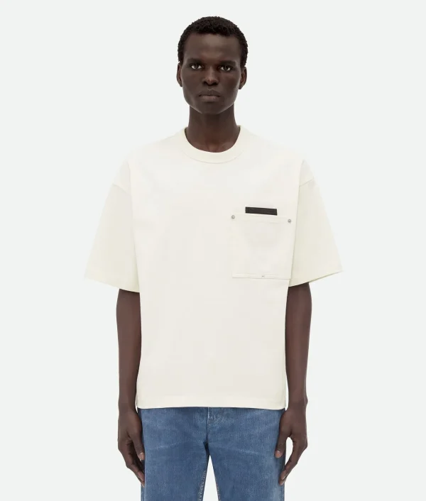 Bottega Veneta Japanese Jersey T-Shirt> T-Shirts