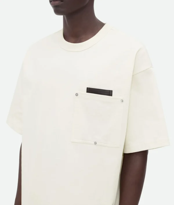 Bottega Veneta Japanese Jersey T-Shirt> T-Shirts