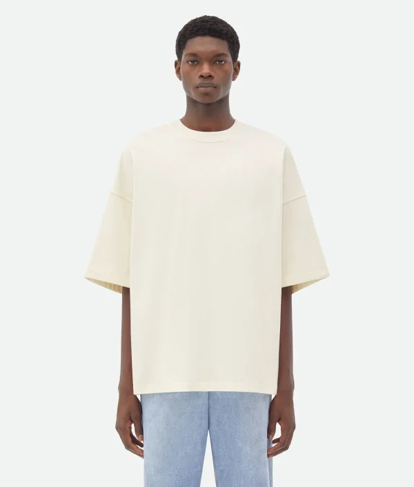 Bottega Veneta Jersey Oversized T-Shirt> T-Shirts