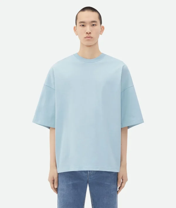 Bottega Veneta Jersey Oversized T-Shirt> T-Shirts